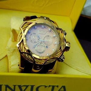 Invicta Gold Chronograph Men's Watch